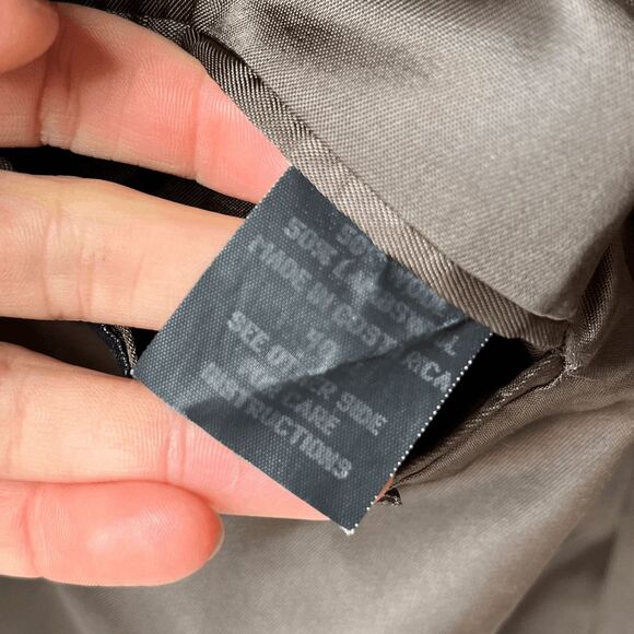 Vintage 80s/90s John Alexander Brown Wool Herringbone Tweed Blazer Jacket - 40 - Picture 2 of 8